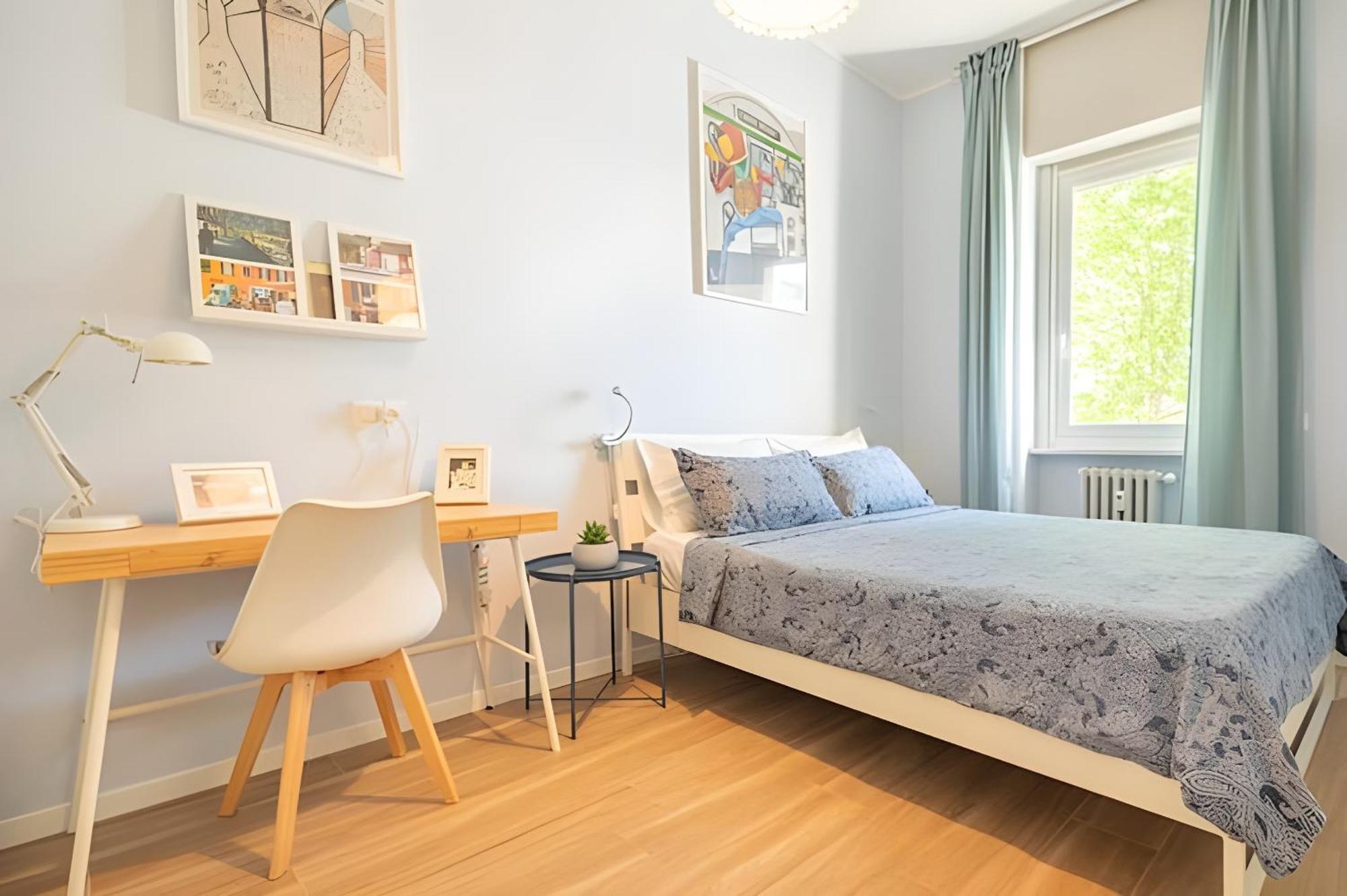 San Siro Arty And Cute Room - Homestay Con Bagno Privato Милан Экстерьер фото